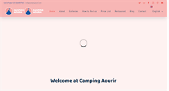 Desktop Screenshot of camping-aourir.com