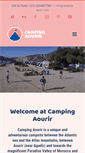 Mobile Screenshot of camping-aourir.com